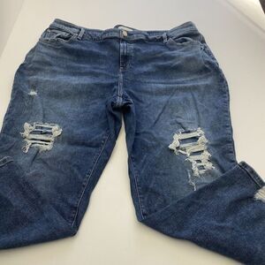 Lane Bryant‎ Flex Magic Waistband Mid Rise boyfriend signature fit Size 22